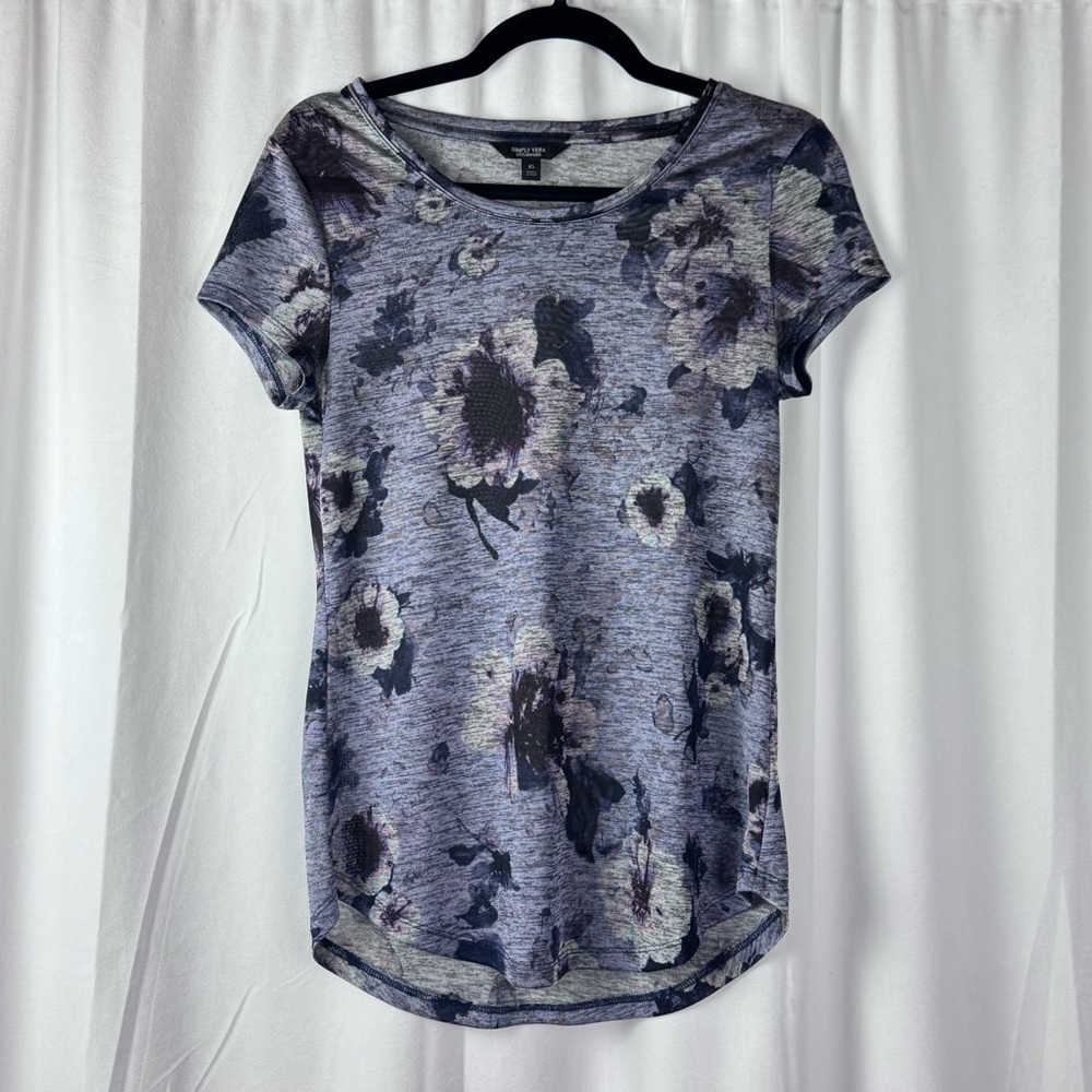 SIMPLY VERA VERA WANG | Water Color T-Shirt, Sz. M